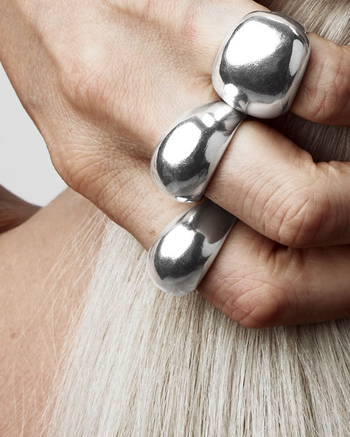 Contour Wave Ring
